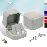 ราคา Flannel Jewelry Box Gift Box Earring Box Earring Jewelry Storage Box (20243023841)