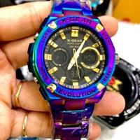 ราคา X gear นาฬิกาแท้กันน้ำ 30M สีไทเทขายดี แถมฟรีกล่องแบรนด์คู่ตัว ฟรีผ้าเช็ด เซ็ทเวลา (19004518717)