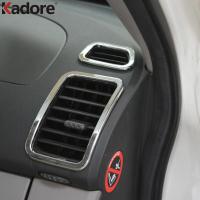 ราคา For Mitsubishi Pajero Montero Sport 2009 2010 2011 2012 2013 2014 Chrome Central Control Air Condition Vent Cover AC Outlet Trim (14138974304)