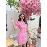 ราคา JISOO S 4XL พร้อมส่ง A50 dress เดรส มินิเดรส เดรสสั้น เดรสคอวีลูกไม้ฉลุลายดอกสวยๆ เดรสสีขาว เดรสสีชมพู เดรสสาวอวบ เดรสน่ารักๆ ใส่ได้ทุกโอกาส เดรสพิมพ์ลายสวยๆ ชุดสาวอวบ ชุดออกงาน (16198106632)