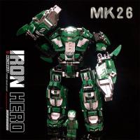 ราคา Compatible with LEGO Iron Man Hulkbuster mecha robot giant boy educational assembly building block toy 6 12 years old (20805320680)