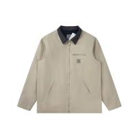ราคา Carhartt แจ็กเก็ตคาร์ฮาร์ทท์ใหม่สำหรับฤดูใบไม้ผลิและฤดูใบไม้ร่วง J01แจ็กเก็ตสไตล์เดียวกันสำหรับทั้งหญิงและชายผู้ชายอินเทรนด์แขนยาวสไตล์อเมริกัน (20514540963)
