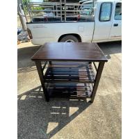 ราคา CProduct ชั้นวางของไม้สัก3ชั้น 60x85สูง85ซม โต๊ะวางของ โต๊ะวางต้นไม้ ชั้นวางของเอนกประสงค์ ชั้นวางทีวี ชั้นวางหนังสือ สีโอ๊ต CPRO 282 (20498647770)