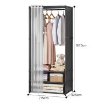 ราคา ราวแขวนเสื้อผ้า ราวตากผ้ามินิมอล ราวตากผ้า ราวตากผ้าพร้อมชั้นวางของ ราวผ้า ราวตากผ้า พร้อมม่านคลุม กันฝุ่น coatrack add design (21199226061)