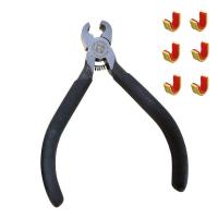 ราคา AMEYXGS ชุดคีมถุงมือช่วยยิงธนู Bowstring Nock หัวเข็มทองเหลืองหัวเข็มขัด (19605701174)