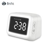 ราคา Brifit นาฬิกาปลุกขนาดเล็กสามารถชาร์จได้ด้วยเสียงนาฬิกาปลุก FM บลูทูธลำโพงพร้อมไมโครโฟนสนับสนุน FM AUX TF การ์ดบลูทูธ 5 0 ตกแต่งภายใน (19538750918)