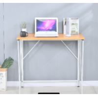 ราคา โต๊ะทำงานไม้ โต๊ะเขียนหนังสือ โครงเหล็ก 120x60x70 CM รับน้ำหนัก 150 kg โต๊ะเรียนออนไลน์ โต๊ะทำงาน โต๊ะคอม โต๊ะไม้ โต๊ะสำนักงาน โต๊ะอ่านหนังสือ (18911431314)