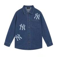 ราคา เกาหลีรุ่นใหม่ MLB รุ่นเดียวกันสำหรับผู้ชายและผู้หญิง LOGO ตัวอักษรเสื้อแจ็คเก็ตยีนส์ทรงหลวมคู่ฤดูใบไม้ร่วงรุ่นใหม่อินเทรนด์ (20581516206)