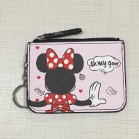 ราคา พร้อมส่ง ที่ใส่บัตร ใส่เหรียญ PU พร้อมขอเกี่ยว Disney (8579467518)