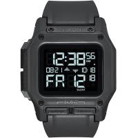 ราคา NIXON Regulus A1180 100m Water Resistant Mens Digital Sport Watch 46mm Watch Face 29mm 24mm Pu Rubber Silicone Band All Black (16983916685)
