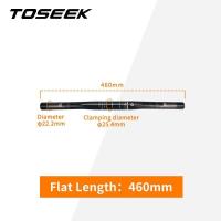 ราคา TOSEEK 25 4น้ำหนักเบาจักรยานคาร์บอนไฟเบอร์เต็มรูปแบบมือจับจักรยานพับได้แฮนด์แนวนอน400 700มม แฮนด์ตรงจักรยานน้ำหนักเบารูปทรงเดียว (17073667675)