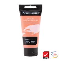 ราคา สีอะคริลิค 75 มล สีพาสเทล Renaissance (11883633358)