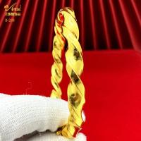 ราคา สร้อยข้อมือทองเหลืองลายทองทรายดูไบไม่ซีดจางเจ้าสาวแต่งงานสร้อยข้อมือทองใหม่ขายส่ง (20003389423)
