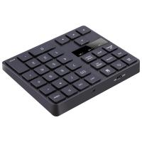 ราคา 2 4G Wireless Numeric Keypad Rechargeable Number Pad Keyboard with 35 Keys for PC Laptop Macbook IMac (20091191263)