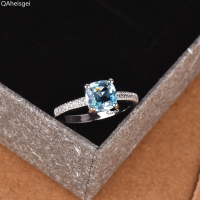 ราคา Wish ขายร้อนรูปแบบใหม่ฝัง London blue topaz แหวนเพชรยุโรปและอเมริกาหรูหราสีสันสดใสเครื่องประดับสำหรับผู้หญิง (20713379662)