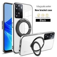 ราคา เคสที่วางโทรศัพท์แหวนชุบใสใสสำหรับ Oppo A57 A77 A57S A77S 4G 5G OppoA57 OppoA77 OppoA77S OppoA57S 2023เคสแม่เหล็กกันกระแทกด้านหลัง (20319938335)