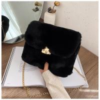 ราคา กระเป๋าผ้ากำมะหยี่หัวเข็มขัดล็อกฝูงชนขนาดเล็กกระเป๋าสะพายข้างสะพายไหล่ข้างเดียวผ้ากำมะหยี่สไตล์ต่างชาติกระเป๋าสี่เหลี่ยมเล็กฤดูใบไม้ร่วงและฤดูหนาว Shan40กระเป๋าผ้ากำมะหยี่โซ่อเนกประสงค์ (20880609734)