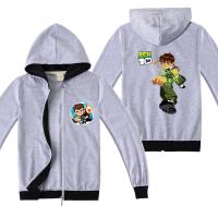 ราคา เสื้อแจ็กเก็ตสำหรับเด็กผู้ชายเด็กผู้หญิงเสื้อโค้ทแขนยาวผ้าคอตตอน BEN10ลำลองพิมพ์ลายการ์ตูนสำหรับฤดูใบไม้ผลิฤดูใบไม้ร่วงปี C1111A (11526510055)