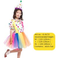 ราคา Halloween Naughty Funny Clown Costumes Christmas Boy Girl Joker Costume Cospaly Carnival Party Dress Up Clown Suit No Wig (19810593926)