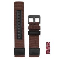 ราคา ติดตั้งอย่างรวดเร็วสายนาฬิกาสำหรับ Samsung Galaxy Watch 42 46มม สไตล์กองทัพไนลอนและสายหนังสำหรับ Samsung Gear S3 S2 Watch (16390380125)