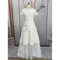 ราคา เดรสยาว เดรสขนมชั้น Chalita (18450192054)