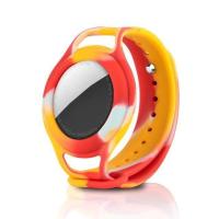 ราคา สำหรับ AirTag Case GPS Anti lost Tracker สายรัดซิลิโคนเด็กสายรัดข้อมือสำหรับ Apple Airtag Kids Wristbands (19730552050)