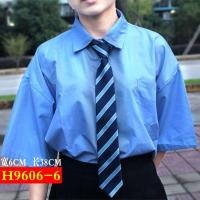 ราคา Short Korean Version Japanese Academy Style Girls Boys Tie Polyester Zipper Free Knotted Lazy 6cm Tie Men Arrow Tie (7845540659)