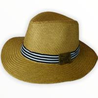 ราคา หมวกสานชาย ทรงปานามาแต่งคาด สินค้าพร้อมส่ง B002 (17771880169)