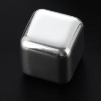 ราคา I Furniture store ก้อนน้ำแข็งสแตนเลส ก้อนน้ำแข็งเทียม น้ำแข็งเหล็ก น้ำแข็งสแตนเลส ICE CUBE ไม่มีวันละลาย 8ชิ้น ไม่มีวันละลาย ถาดแช่เบียร์ (19294275809)
