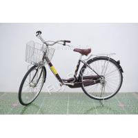 ราคา จักรยานแม่บ้านญี่ปุ่น ล้อ 26 นิ้ว มีเกียร์ สีน้ำตาล จักรยานมือสอง (20275981383)