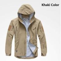 ราคา บิลลิก แจ็คเก็ตยุทธวิธีทหารเปลือกแข็งกันน้ำกลางแจ้งลายพรางมีฮู้ดเสื้อกันหนาวกาวพิมพ์บางเสื้อโค้ทกันลม (20875473929)