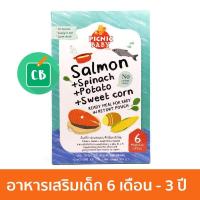 ราคา Picnic Baby Food อาหารเสริมเด็กพร้อมทาน สูตรปลาแซลมอน สำหรับเด็ก 6 เดือน 100g (366412940)