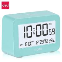 ราคา Deli นาฬิกาปลุกดิจิตอล นาฬิกาดิจิตอล หน้าจอLCD นาฬิกาปลุก พร้อมแสดงวันที่ เดือน สัปดาห์ และแสดงอุณหภูมิ ดีไซต์ทันสมัย วัสดุทนทาน Aliz light (13104653151)