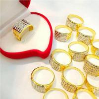 ราคา แหวนเพชรเรียง 5 แถวมงคล 0257 รุ่นเคลือบทองหนาพิเศษ แหวนทองไมครอน แหวนทองชุบ แหวนทองสวย แหวนใส่ออกงาน แหวน (14057526748)