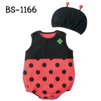 ราคา ชุดบอดี้สูทเด็กแฟนซีสัตว์น้อย แขนกุดขาเว้า ลายเต่าทอง พร้อมหมวก เซ็ต 2 ชิ้น BS1166 (19186537442)