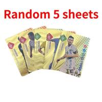 ราคา Football All Star Colourfu Gold Silver Black Cards Star Ronaldo Messi Mbappe Collection English Trading Card Club Fans Toy Gifts (19689725253)