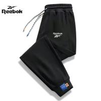 ราคา Reebok Reebok Reebok กางเกงกีฬาผู้ชายของแท้กางเกงขายาวแบบหลวมสำหรับวัยรุ่นกางเกงสำหรับใส่กางเกงขายาวใส่เล่น (19756942404)