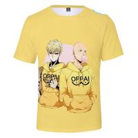 ราคา Japan Anime One Punch Man 3D T Shirt Women Men Boys Girls Summer Short Sleeve Funny Tshirt Graphic Tees Saitama Oppai Cosplay (19758654902)