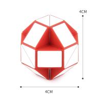 ราคา Offwhite ไม้บรรทัดมหัศจรรย์หลากสี24ส่วนขนาดเล็กของเล่นคลายเครียดเครื่องมือป้องกันความเครียดรูปงูปริศนามหัศจรรย์ต้นการศึกษา COD (12807519232)