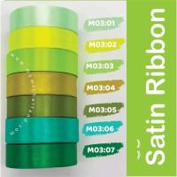 ราคา ริบบิ้นผ้าริบบิ้นซาติน 1 นิ้ว หรือ 2 5cm ยาว25หลา ขนาด4cm 1ม้วน22เมตร พร้อมส่ง (9474482958)