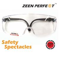 ราคา แว่นกันแดด ป้องกันสายตา แว่นครอบ Fit Over Safety Glasses แว่นครอบตานิรภัย ZEEN PERFECT แว่นครอบแว่นสายตาขาปรับระดับขึ้นลงและสั้นยาวได้รุ่น 92303 sunglasses (16770769147)