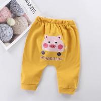 ราคา กางเกงขายาวเด็ก กางเกงทรงก้นป่อง กางเกงต่อเป้าขายาวลายการ์ตูน ใส่แพมเพิสได้ ผ้าฝ้าย100 (21194334115)