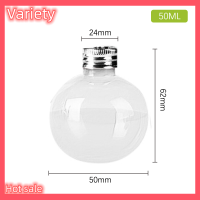 ราคา Variety Hot Sale หลอดไฟตกแต่งคริสมาสต์ลูกบอลขวดน้ำหลอดไฟรูปทรงขวดพลาสติกเปล่าแบบเติมได้หลอดไฟน้ำผลไม้ถ้วยดื่มน้ำเครื่องประดับต้นคริสต์มาส (20207785186)
