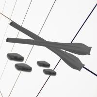 ราคา ชุดยางเปลี่ยนที่ HXHTenD ดั้งจมูกแผ่นครอบจมูกถุงเท้าหูสำหรับ OJ9005 Oakley Flak XS Flak XXS แว่นตากันแดด OJ9008 (19699841132)