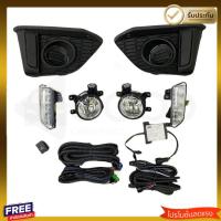 ราคา ลด50 ไฟ ตัด หมอก สปอร์ตไลท์ Daylight DRL HONDA JAZZ GK 2014 2015 2016 รับประการสินค้า (20931490875)