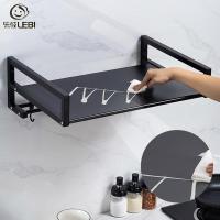 ราคา LEBI ชั้นวางห้องน้ำ ชั้นวางของ ห้องน้ำ ชั้นวางของในห้องน้ำ ติดผนังเตาอบไมโครเวฟชั้นวางสากลอุปกรณ์ครัวชั้นเก็บหลายชั้นชั้นวางหม้อหุงข้าว (15805379156)