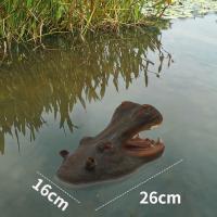 ราคา ประติมากรรม YAO06รูปหัวฮิปโปจำลองรูปสัตว์สระน้ำลอยได้โมเดลม้าไม้สัตว์เหมือนจริงสำหรับบ้าน (21163327708)