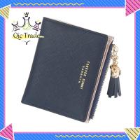 ราคา QIC Tassel Women Wallet Small Cute Wallet Women Short Leather Women Wallets Zipper Purses (20820437821)