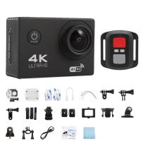 ราคา Action Camera Ultra HD 4K30fps WiFi 2 0นิ้ว170D ใต้น้ำหมวกกันน็อคกันน้ำกล้องบันทึกวิดีโอ Sport Cam (20344674954)