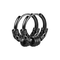 ราคา พังก์สุดเท่สแตนเลสของผู้ชายฮิปฮอปต่างหูห้อยระย้ากลมลายมังกรต่างหูเม็ดกลมสำหรับเป็นของขวัญจิวเวลรี่ (19883401190)